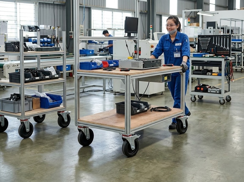 Phạm vi sử dụng của bánh xe chịu lực 100kg