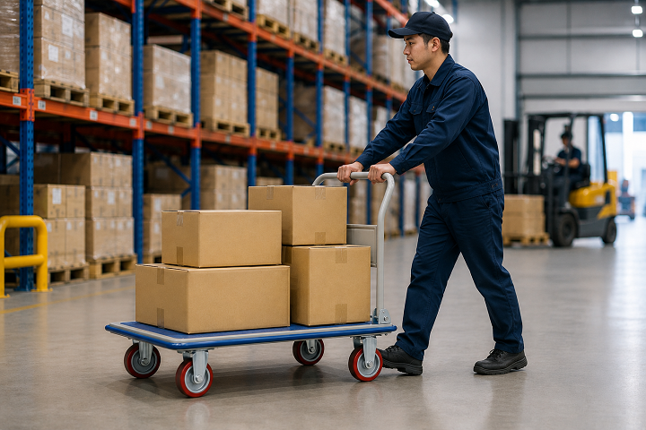 Các loại bánh xe kéo tay phổ biến hiện nay
