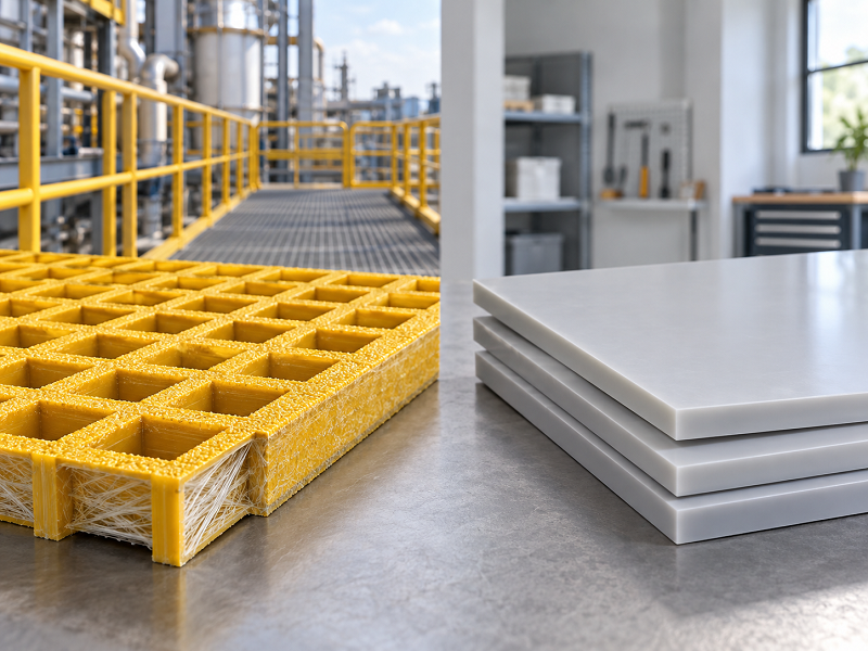 Tấm lót sàn composite khác gì tấm nhựa thường về cấu tạo và sử dụng