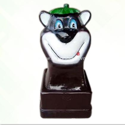 Thùng rác gấu Misa