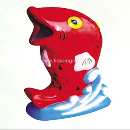 Thùng rác cá chép