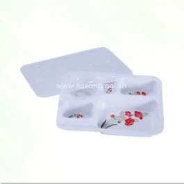 Khay cơm nhựa Melamin PT-KF63