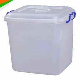 Thùng nhựa vuông có nắp đậy
