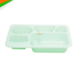Khay cơm nhựa có nắp giá rẻ