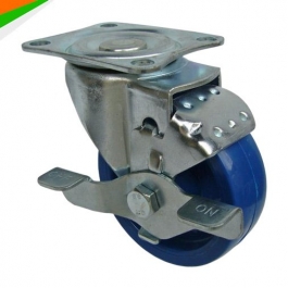 Bánh xe nhựa có khóa