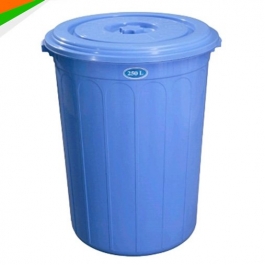 Thùng nhựa tròn có nắp đậy