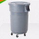 Thùng nhựa tròn có bánh xe