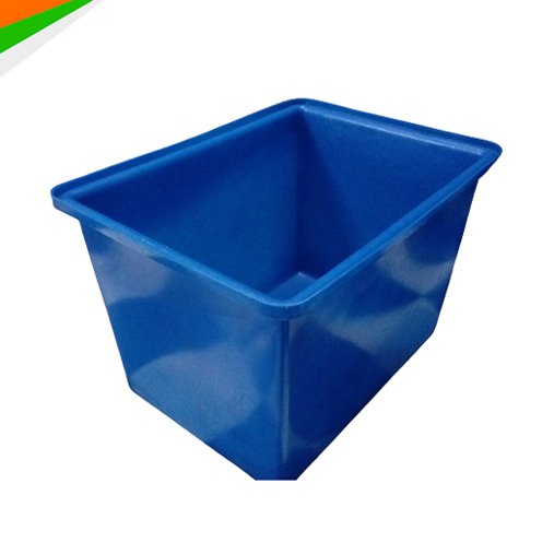 Thùng nhựa chữ nhật 200 lít