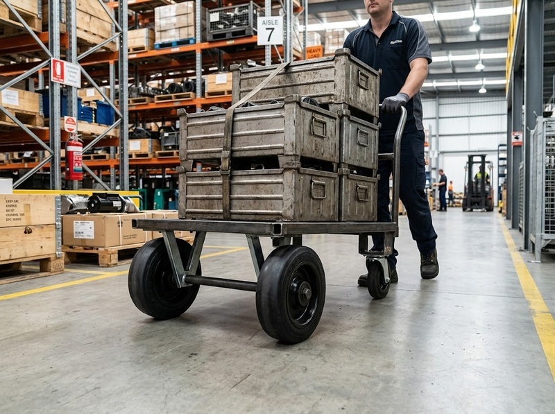 Ứng dụng của bánh xe cao su chịu tải 500kg