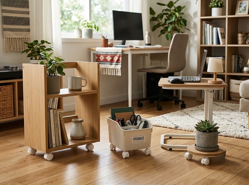 Bánh xe nhựa mini phù hợp thiết bị nào?