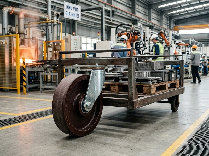 Đặc tính của bánh xe Phenolic