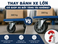 Khi nào nên thay bánh xe đơn không càng?