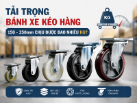 Các loại bánh xe kéo hàng