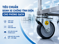 Yêu cầu bánh xe chống tĩnh điện trong nhà máy điện tử