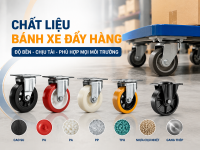 Cách chọn bánh xe đẩy công nghiệp chống hóa chất