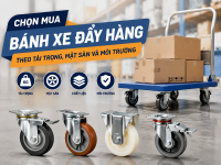 Những sai lầm khi mua bánh xe đẩy hàng