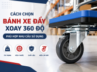 Bánh xe đẩy xoay 360 độ chịu được bao nhiêu kg