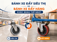 Bánh xe đẩy siêu thị có những loại nào
