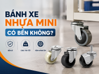Bánh xe cao su mini có tốt không