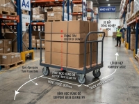 Các cách bố trí bánh xe đẩy phổ biến