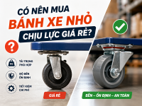Ưu điểm của bánh xe xoay loại nhỏ khi sử dụng