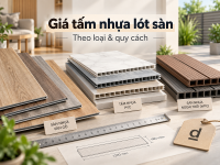 Các loại nhựa lót sàn và ứng dụng phù hợp